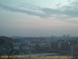 展望カメラtotsucam映像: 戸塚駅周辺から東戸塚方面を望む 2008-04-07(月) dawn