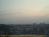展望カメラtotsucam映像: 戸塚駅周辺から東戸塚方面を望む 2008-07-10(木) dawn