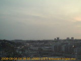 展望カメラtotsucam映像: 戸塚駅周辺から東戸塚方面を望む 2008-08-06(水) dawn