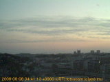 展望カメラtotsucam映像: 戸塚駅周辺から東戸塚方面を望む 2008-08-08(金) dawn