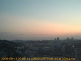 展望カメラtotsucam映像: 戸塚駅周辺から東戸塚方面を望む 2008-09-11(木) dawn