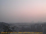 展望カメラtotsucam映像: 戸塚駅周辺から東戸塚方面を望む 2008-09-17(水) dawn