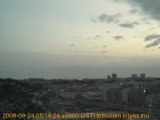 展望カメラtotsucam映像: 戸塚駅周辺から東戸塚方面を望む 2008-09-24(水) dawn