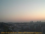 展望カメラtotsucam映像: 戸塚駅周辺から東戸塚方面を望む 2008-10-02(木) dawn