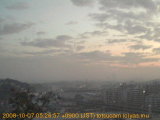展望カメラtotsucam映像: 戸塚駅周辺から東戸塚方面を望む 2008-10-07(火) dawn
