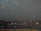 展望カメラtotsucam映像: 戸塚駅周辺から東戸塚方面を望む 2008-10-08(水) dawn