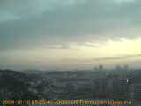 展望カメラtotsucam映像: 戸塚駅周辺から東戸塚方面を望む 2008-10-10(金) dawn