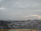 展望カメラtotsucam映像: 戸塚駅周辺から東戸塚方面を望む 2008-10-13(月) dawn