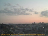 展望カメラtotsucam映像: 戸塚駅周辺から東戸塚方面を望む 2008-10-16(木) dawn