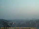 展望カメラtotsucam映像: 戸塚駅周辺から東戸塚方面を望む 2008-10-18(土) dawn