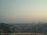 展望カメラtotsucam映像: 戸塚駅周辺から東戸塚方面を望む 2008-10-19(日) dawn