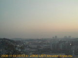 展望カメラtotsucam映像: 戸塚駅周辺から東戸塚方面を望む 2008-11-06(木) dawn