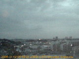 展望カメラtotsucam映像: 戸塚駅周辺から東戸塚方面を望む 2008-11-12(水) dawn