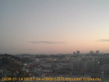 展望カメラtotsucam映像: 戸塚駅周辺から東戸塚方面を望む 2008-11-14(金) dawn