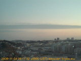 展望カメラtotsucam映像: 戸塚駅周辺から東戸塚方面を望む 2008-11-24(月) dawn