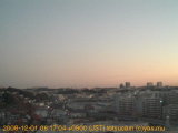 展望カメラtotsucam映像: 戸塚駅周辺から東戸塚方面を望む 2008-12-01(月) dawn