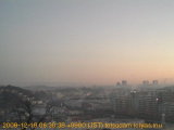 展望カメラtotsucam映像: 戸塚駅周辺から東戸塚方面を望む 2008-12-18(木) dawn