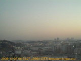 展望カメラtotsucam映像: 戸塚駅周辺から東戸塚方面を望む 2008-12-25(木) dawn