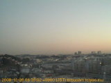 展望カメラtotsucam映像: 戸塚駅周辺から東戸塚方面を望む 2008-12-28(日) dawn