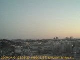 展望カメラtotsucam映像: 戸塚駅周辺から東戸塚方面を望む 2009-01-01(木) dawn