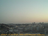 展望カメラtotsucam映像: 戸塚駅周辺から東戸塚方面を望む 2009-01-12(月) dawn