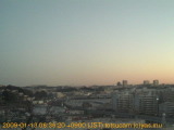 展望カメラtotsucam映像: 戸塚駅周辺から東戸塚方面を望む 2009-01-13(火) dawn