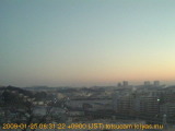 展望カメラtotsucam映像: 戸塚駅周辺から東戸塚方面を望む 2009-01-25(日) dawn