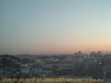 展望カメラtotsucam映像: 戸塚駅周辺から東戸塚方面を望む 2009-01-26(月) dawn