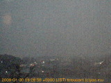展望カメラtotsucam映像: 戸塚駅周辺から東戸塚方面を望む 2009-01-30(金) dawn