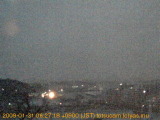 展望カメラtotsucam映像: 戸塚駅周辺から東戸塚方面を望む 2009-01-31(土) dawn