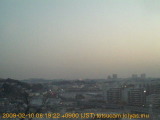展望カメラtotsucam映像: 戸塚駅周辺から東戸塚方面を望む 2009-02-10(火) dawn