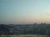 展望カメラtotsucam映像: 戸塚駅周辺から東戸塚方面を望む 2009-03-05(木) dawn