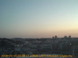 展望カメラtotsucam映像: 戸塚駅周辺から東戸塚方面を望む 2009-03-15(日) dawn
