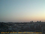 展望カメラtotsucam映像: 戸塚駅周辺から東戸塚方面を望む 2009-03-21(土) dawn