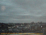 展望カメラtotsucam映像: 戸塚駅周辺から東戸塚方面を望む 2009-03-24(火) dawn