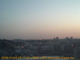 展望カメラtotsucam映像: 戸塚駅周辺から東戸塚方面を望む 2009-04-03(金) dawn