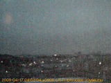 展望カメラtotsucam映像: 戸塚駅周辺から東戸塚方面を望む 2009-04-17(金) dawn