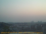 展望カメラtotsucam映像: 戸塚駅周辺から東戸塚方面を望む 2009-04-30(木) dawn