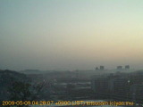 展望カメラtotsucam映像: 戸塚駅周辺から東戸塚方面を望む 2009-05-09(土) dawn