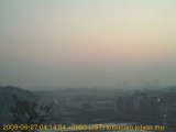 展望カメラtotsucam映像: 戸塚駅周辺から東戸塚方面を望む 2009-06-27(土) dawn