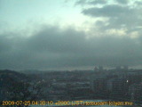 展望カメラtotsucam映像: 戸塚駅周辺から東戸塚方面を望む 2009-07-25(土) dawn