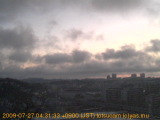 展望カメラtotsucam映像: 戸塚駅周辺から東戸塚方面を望む 2009-07-27(月) dawn