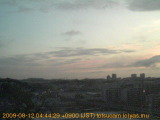 展望カメラtotsucam映像: 戸塚駅周辺から東戸塚方面を望む 2009-08-12(水) dawn