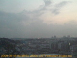展望カメラtotsucam映像: 戸塚駅周辺から東戸塚方面を望む 2009-08-18(火) dawn