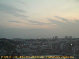 展望カメラtotsucam映像: 戸塚駅周辺から東戸塚方面を望む 2009-08-23(日) dawn