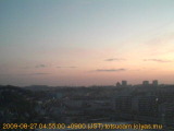 展望カメラtotsucam映像: 戸塚駅周辺から東戸塚方面を望む 2009-08-27(木) dawn