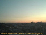 展望カメラtotsucam映像: 戸塚駅周辺から東戸塚方面を望む 2009-09-10(木) dawn