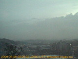 展望カメラtotsucam映像: 戸塚駅周辺から東戸塚方面を望む 2009-09-29(火) dawn