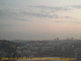 展望カメラtotsucam映像: 戸塚駅周辺から東戸塚方面を望む 2009-10-15(木) dawn
