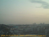 展望カメラtotsucam映像: 戸塚駅周辺から東戸塚方面を望む 2009-10-16(金) dawn